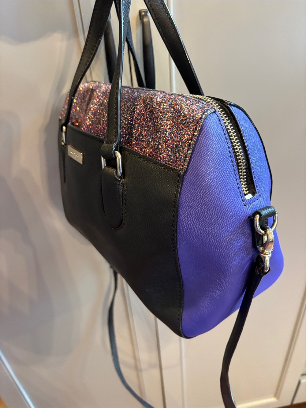 Kate Spade Laurel Way Glitter Crossbody - Picture 2 of 11